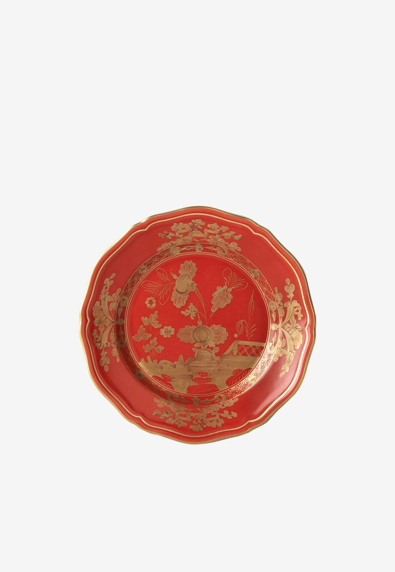 Ginori 1735 Oriente Italiano Bread Plate  Red 003RG00 FPT110010170G00132900