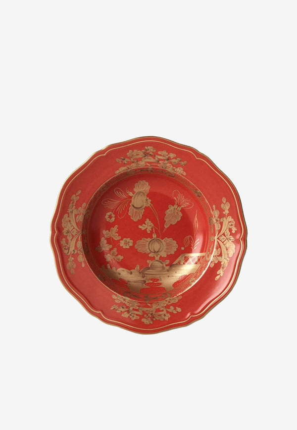 Ginori 1735 Oriente Italiano Soup Plate Red 003RG00 FPT210010240G00132900