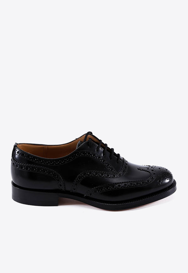 Church
s Burwood Leather Brogue Shoes Black EEB0029XV_F0AAB