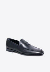 Tod
s Embossed Logo Penny Loafers Black XXM51B00010D90_B999