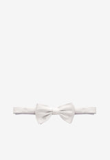 Nicky Milano Basic Silk Bow Tie Gray NOXDGGALLA_5