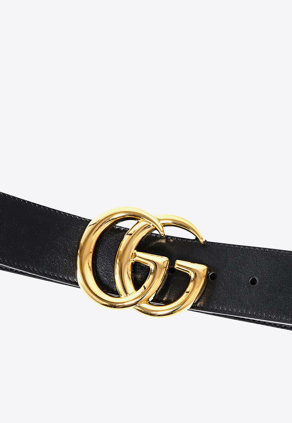 GG Buckle Leather Belt