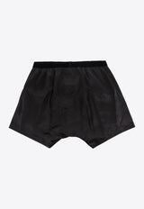 Tom Ford Logo Jacquard Silk Boxers Black T4LE41010_002