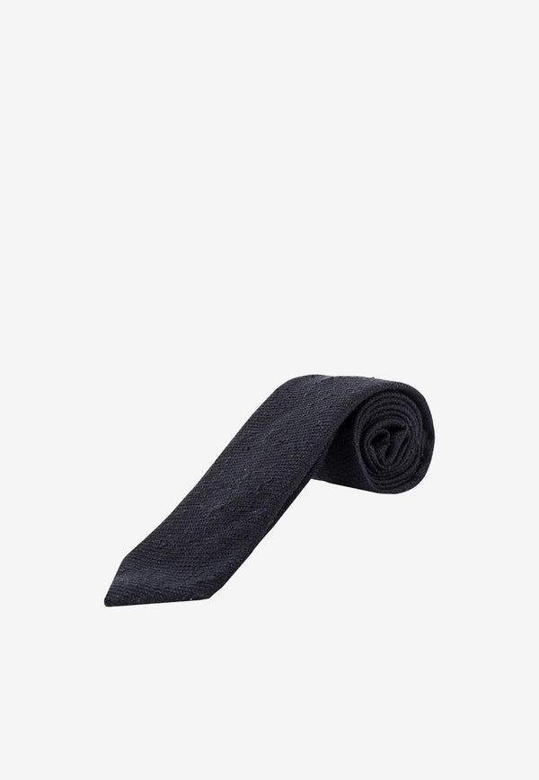 Nicky Milano Basic Silk Tie Blue VALEC_1