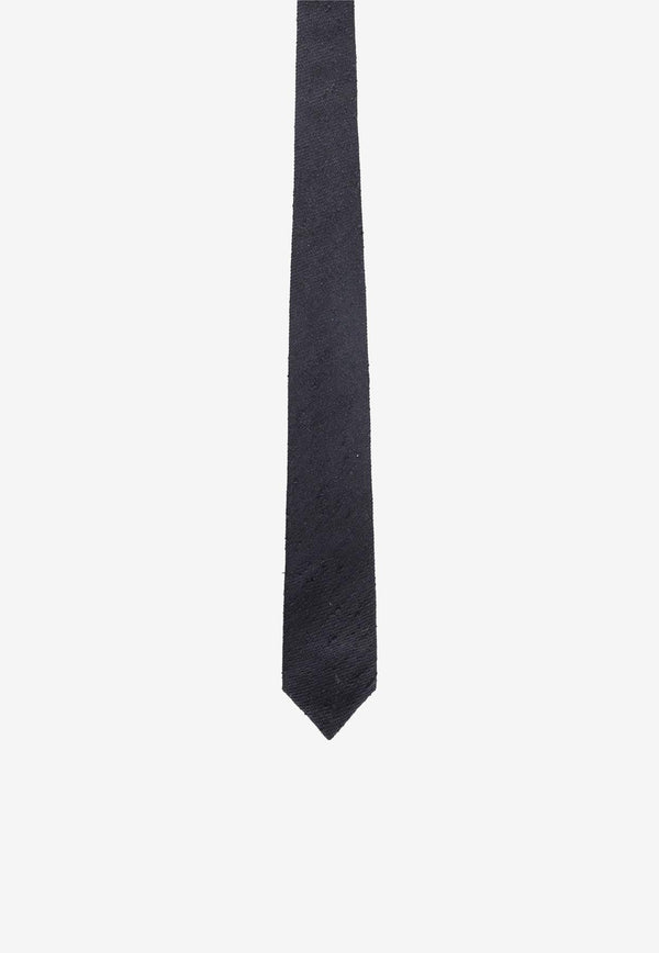 Nicky Milano Basic Silk Tie Blue VALEC_1