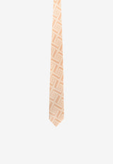 Nicky Milano Patterned Pointed Tie Pink VICEH_2