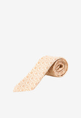 Nicky Milano Patterned Linen Tie Pink VICEI_2