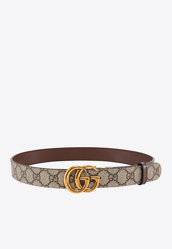 Gucci GG Marmont Reversible Leather Belt Beige 65941792TIC_8358