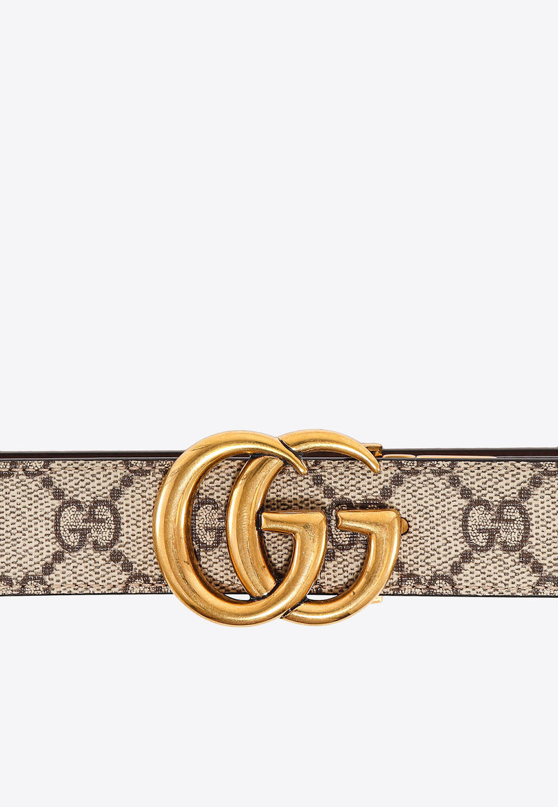 Gucci GG Marmont Reversible Leather Belt Beige 65941792TIC_8358