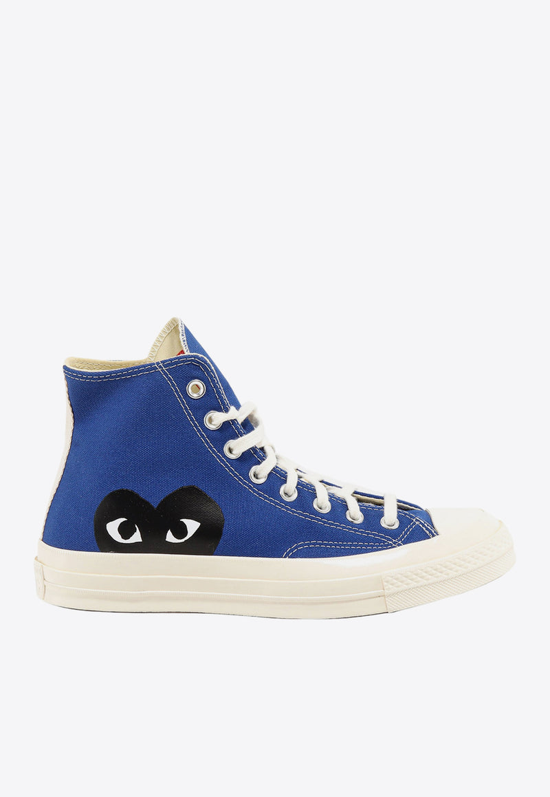 Comme Des Garçons Play X Converse Chuck 70 High-Top Sneakers Blue P1K122_BLUE