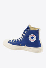 Comme Des Garçons Play X Converse Chuck 70 High-Top Sneakers Blue P1K122_BLUE