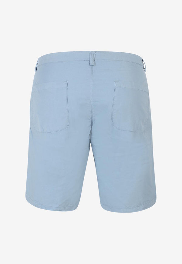 Original Vintage Style Classic Bermuda Shorts Light Blue CLARK303TO303_AVIO