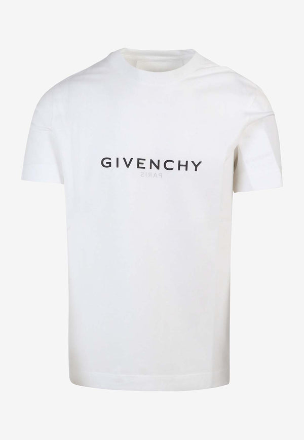 Givenchy Logo-print Crewneck T-shirt BM71653Y6B_100