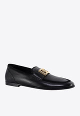 Dolce 
Gabbana Ariosto Leather Cross-Over Loafers A50462AQ993_80999