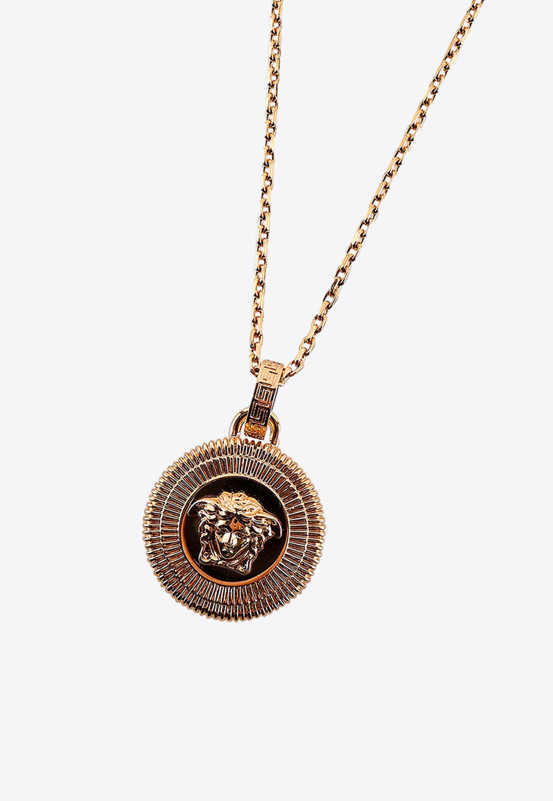 Versace Medusa Pendant Necklace 10045951A00620_3J000 Gold