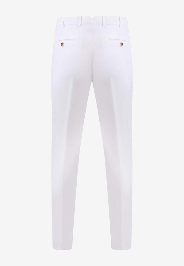 Brunello Cucinelli Slim-Fit Chino Pants White M252DI1770_C2200