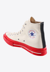 Comme Des Garçons Play X Converse Chuck 70 High-Top Sneakers White P1K124_WHITE