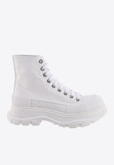 Alexander McQueen Tread Slick High-Top Sneakers White 697080W4MV2_9000