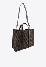 Fendi FF Jacquard Tote Bag 7VA390AG0M_F19KW