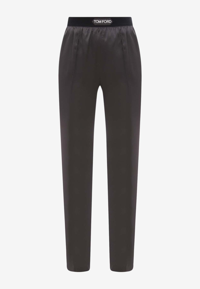 Tom Ford Velvet-Waistband Pants Black PAW397FAX881_LB999