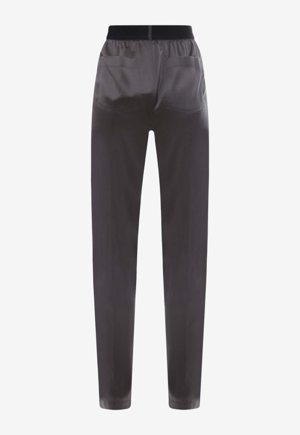 Tom Ford Velvet-Waistband Pants Black PAW397FAX881_LB999