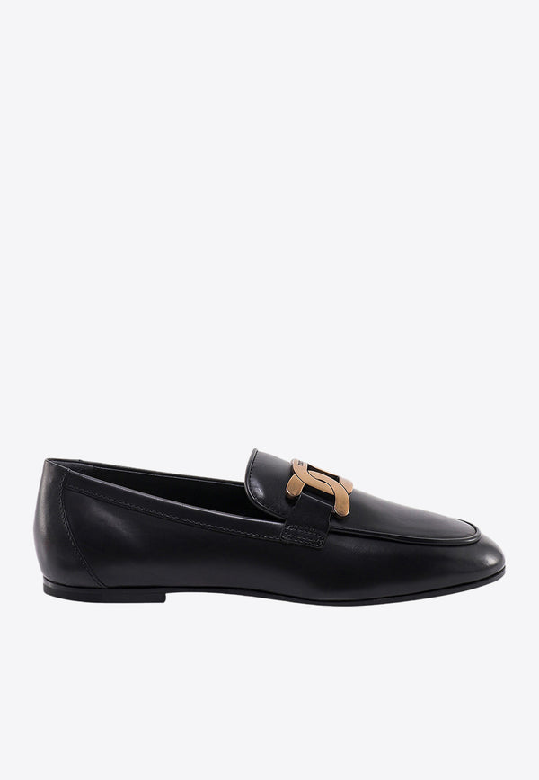 Tod
s Kate Leather Loafers Black XXW79A0DD00NF5_B999