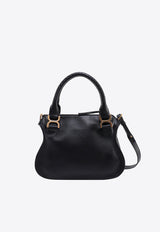 Chloé Small Marcie Leather Top Handle Bag Black C22AS628I31_001