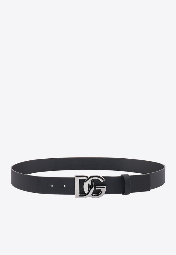 Dolce 
Gabbana DG Logo Leather Belt BC4644AX622_8V363