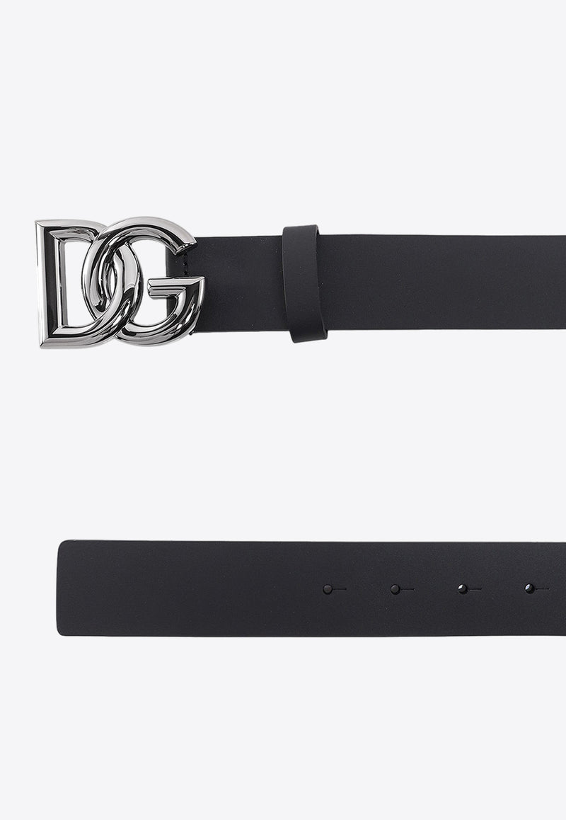 Dolce 
Gabbana DG Logo Leather Belt BC4644AX622_8V363