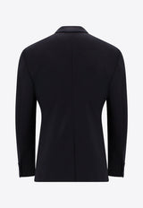 Dolce 
Gabbana Single-Breasted Stretch Wool Blazer G2PQ4TGG150_N0000