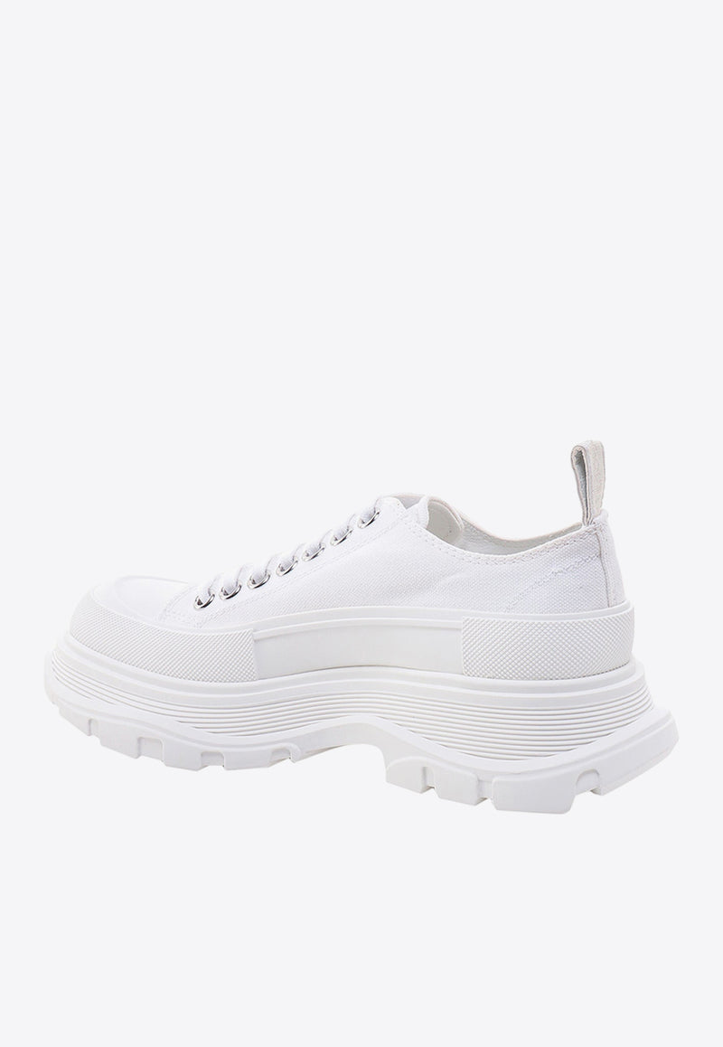 Alexander McQueen Tread Slick Low-Top Sneakers White 697072W4MV2_9000