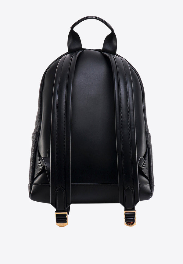 Tom Ford Leather Buckley Backpack Black H0397LCL213G_1N001