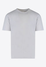 Maison Margiela Short-Sleeved Solid T-shirt S50GC0690S24347_586 Gray