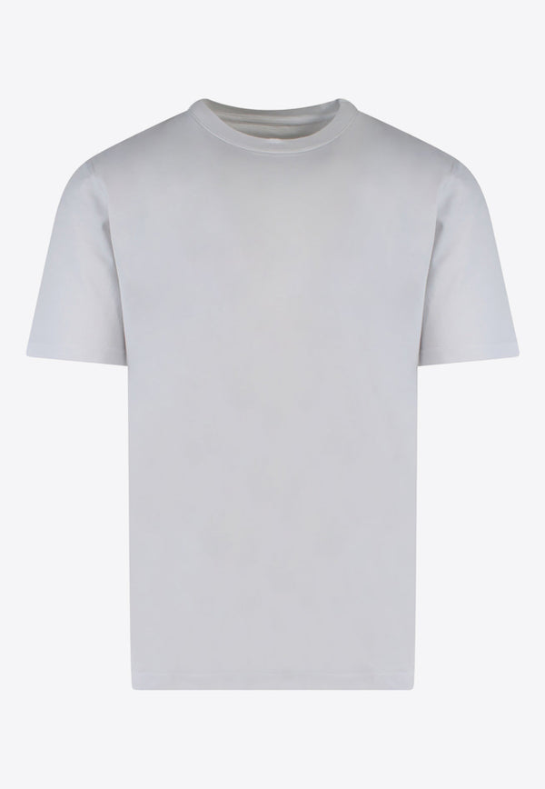 Maison Margiela Short-Sleeved Solid T-shirt S50GC0690S24347_586 Gray