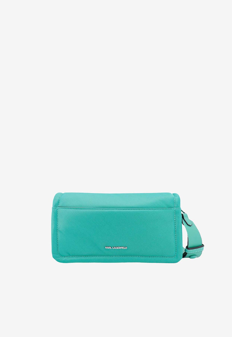 Karl Lagerfeld K/Autograph Nylon Crossbody Bag Green 231W3040_638