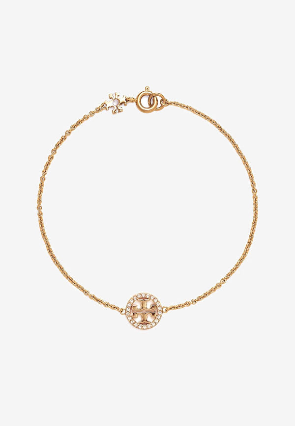 Tory Burch Miller Cut-Out Logo Bracelet Gold 80997_783