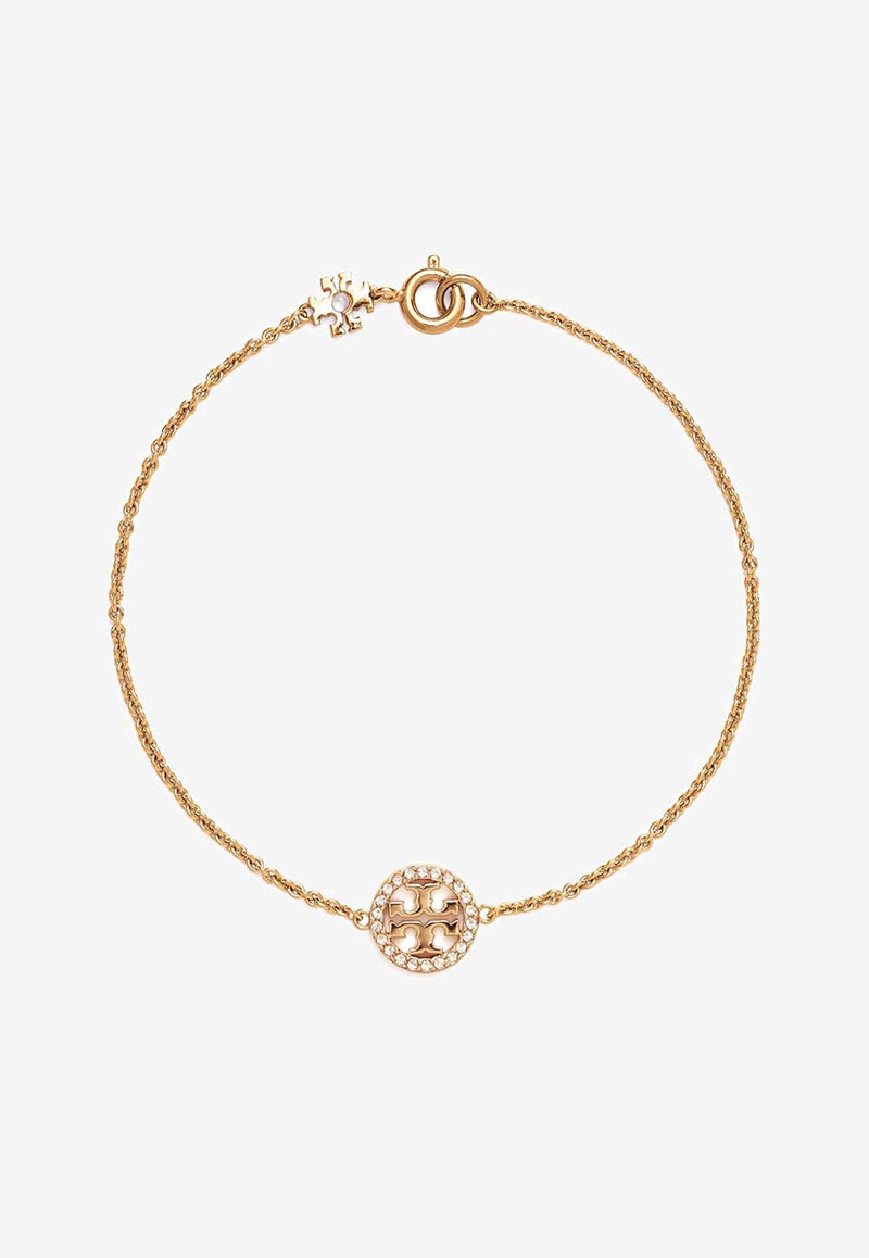 Tory Burch Miller Cut-Out Logo Bracelet Gold 80997_783