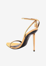 Tom Ford Padlock 115 Metallic Leather Sandals Gold W2272LSP014G_1Y004