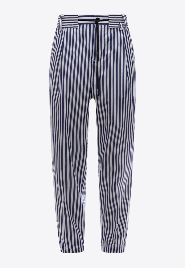 Sacai Straight-Leg Striped Pants Blue 2303040M_222