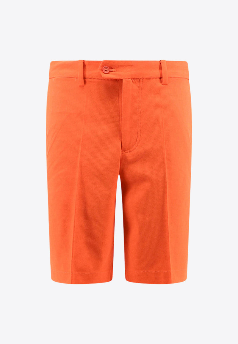 J.Lindeberg Logo Patch Bermuda Shorts Orange GMPA07907_I068