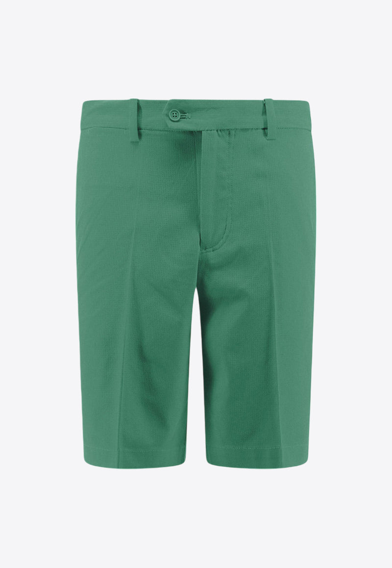 J.Lindeberg Logo Patch Bermuda Shorts Green GMPA07907_M376