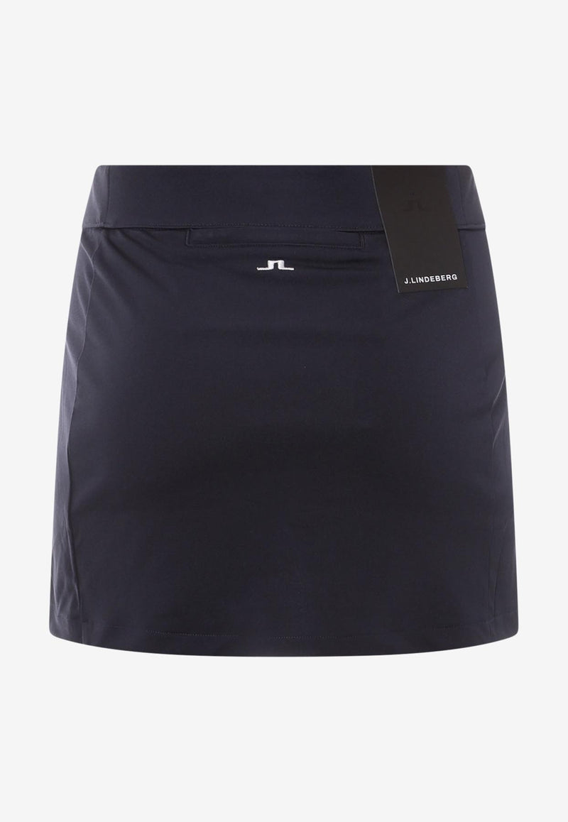 J.Lindeberg Amelie Mini Golf Skirt Blue GWSD07897_6855