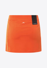 J.Lindeberg Amelie Mini Skirt Orange GWSD07948_I068