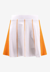 J.Lindeberg Jolie Flared Mini Skirt Orange GWSD08049_0000