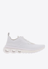 Salvatore Ferragamo Nima Primeknit Low-Top Sneakers White 021285760648_BIANCO