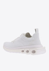 Salvatore Ferragamo Nima Primeknit Low-Top Sneakers White 021285760648_BIANCO