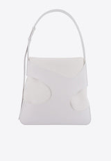 Salvatore Ferragamo Cut-Out Shoulder Bag 241241762324_009 White