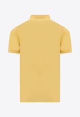 Polo Ralph Lauren Logo Embroidered Polo T-shirt Yellow 710795080_003