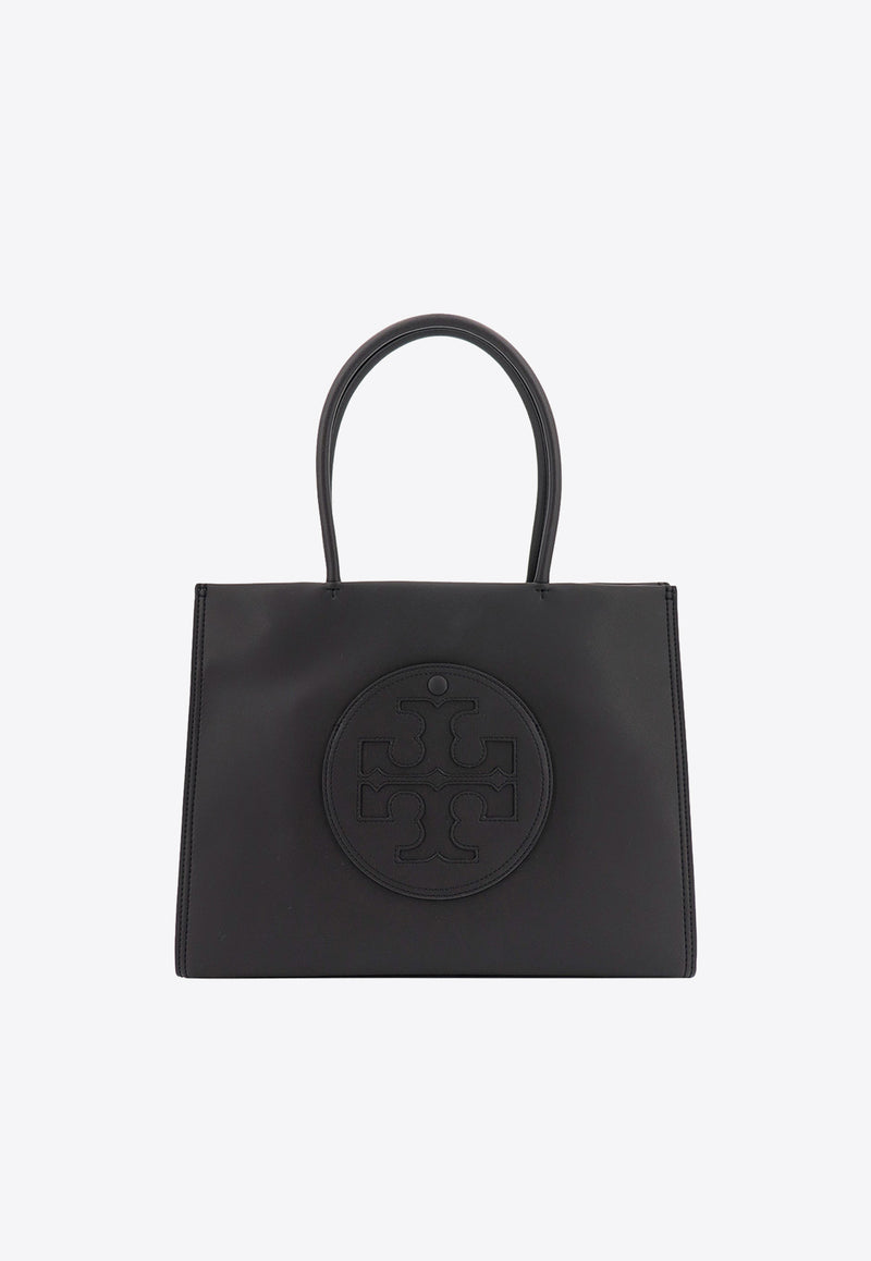 Tory Burch Small Ella Logo Patch Tote Bag Black 145612_001