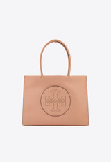 Tory Burch Small Ella Logo Patch Tote Bag Beige 145612_200